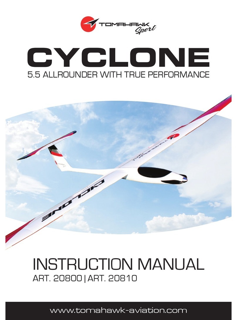 TOMAHAWK SPORT CYCLONE 20810 instruction manual TOMAHAWK SPORT CYCLONE 20810 instruction manual