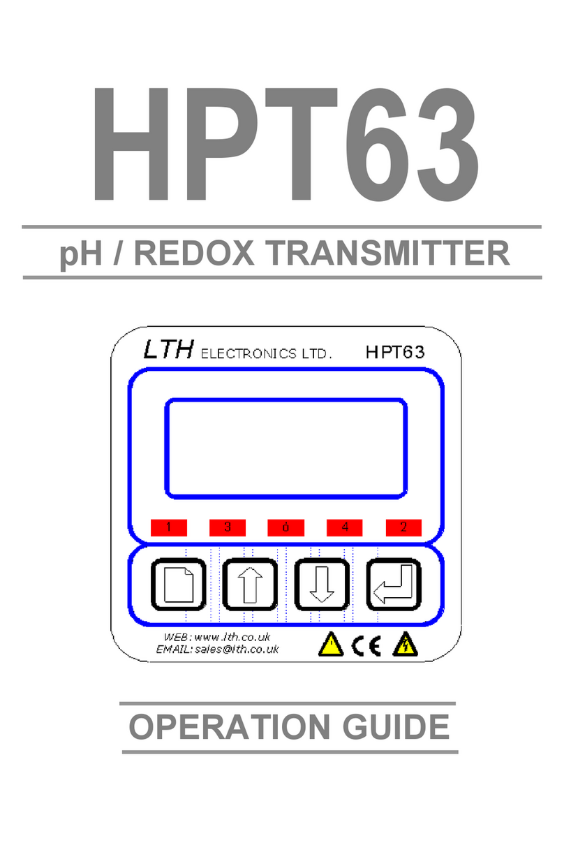 LTH Electronics HPT63 User manual