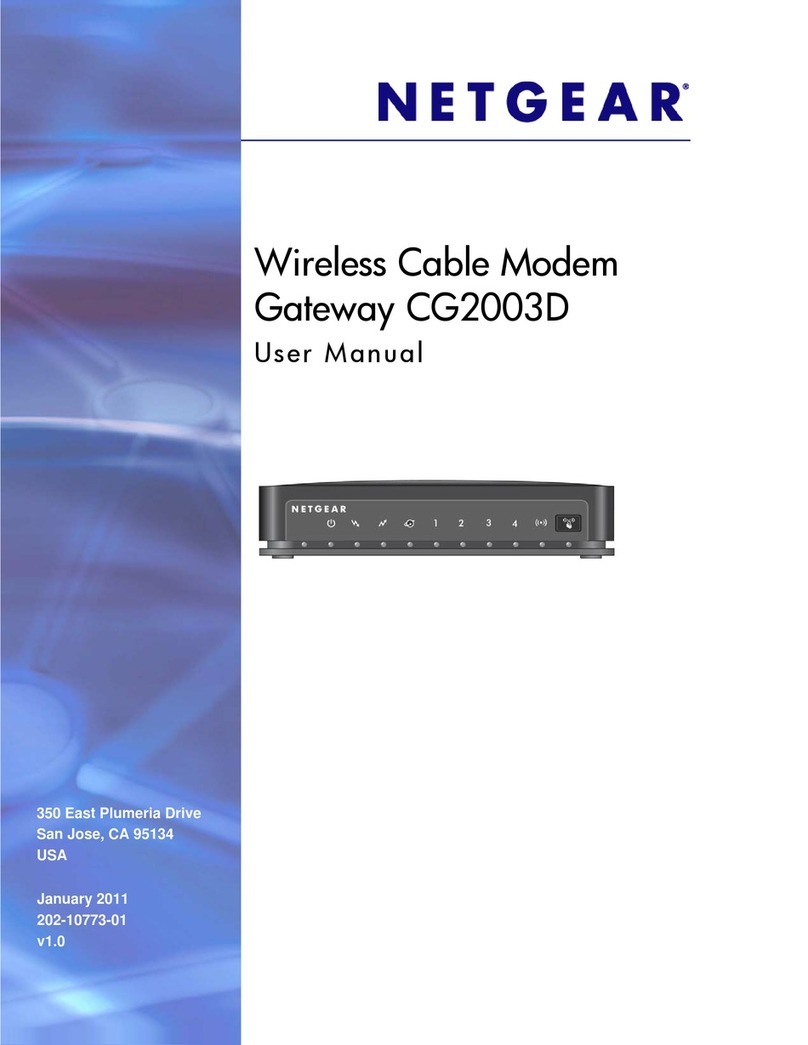 NETGEAR CG2003D User manual