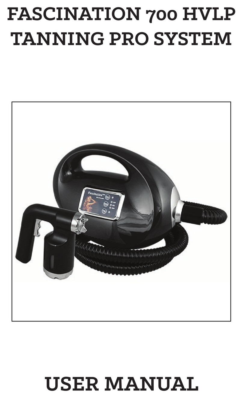 FASCINATION 700 HVLP user manual