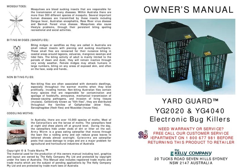 Yard Guard YG2020 User manual