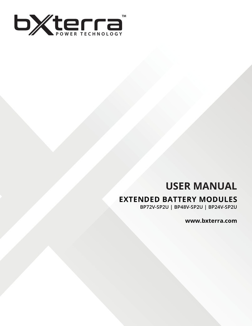 bXterra BP72V-SP2U User manual