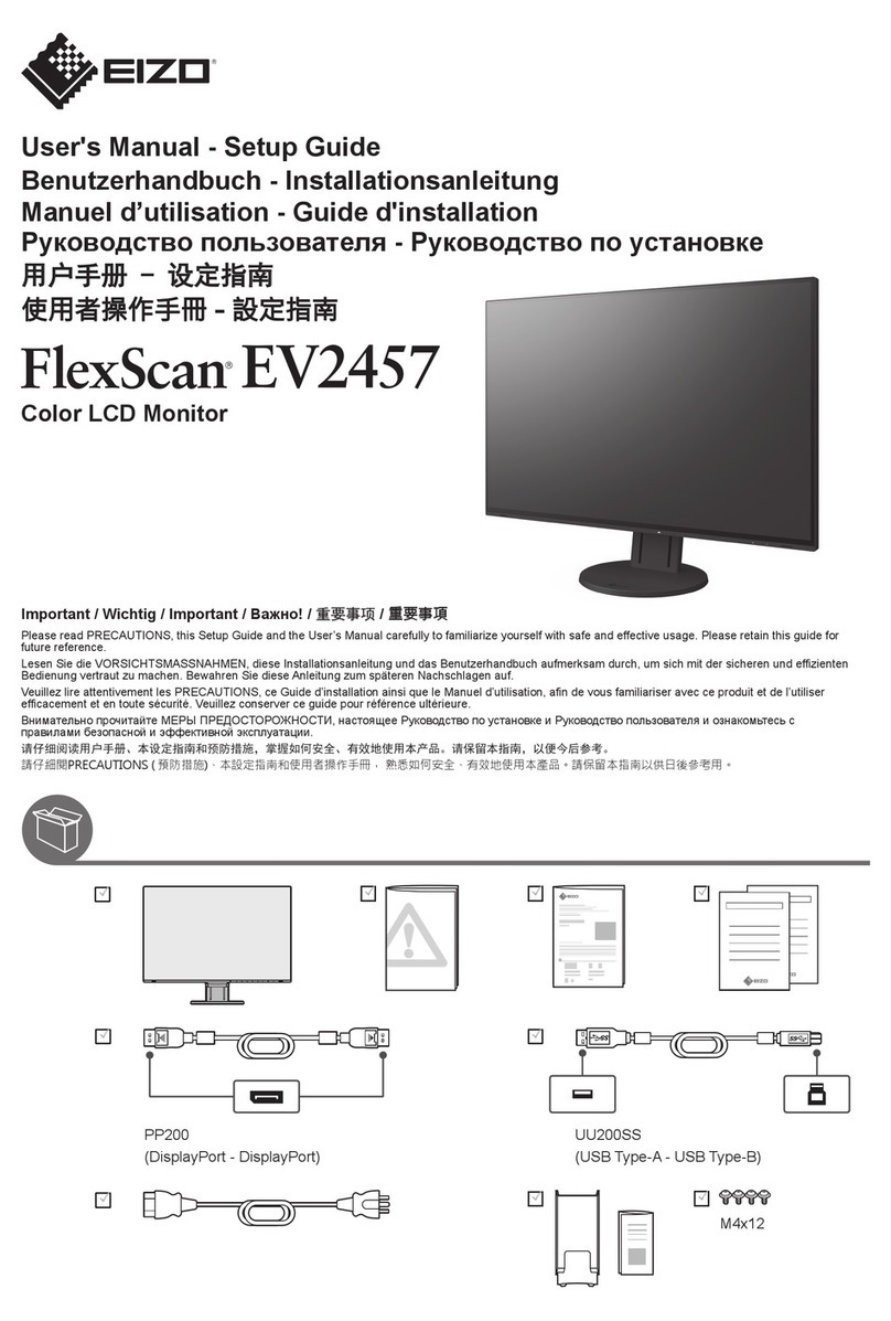 Eizo FlexScan EV2457 user manual
