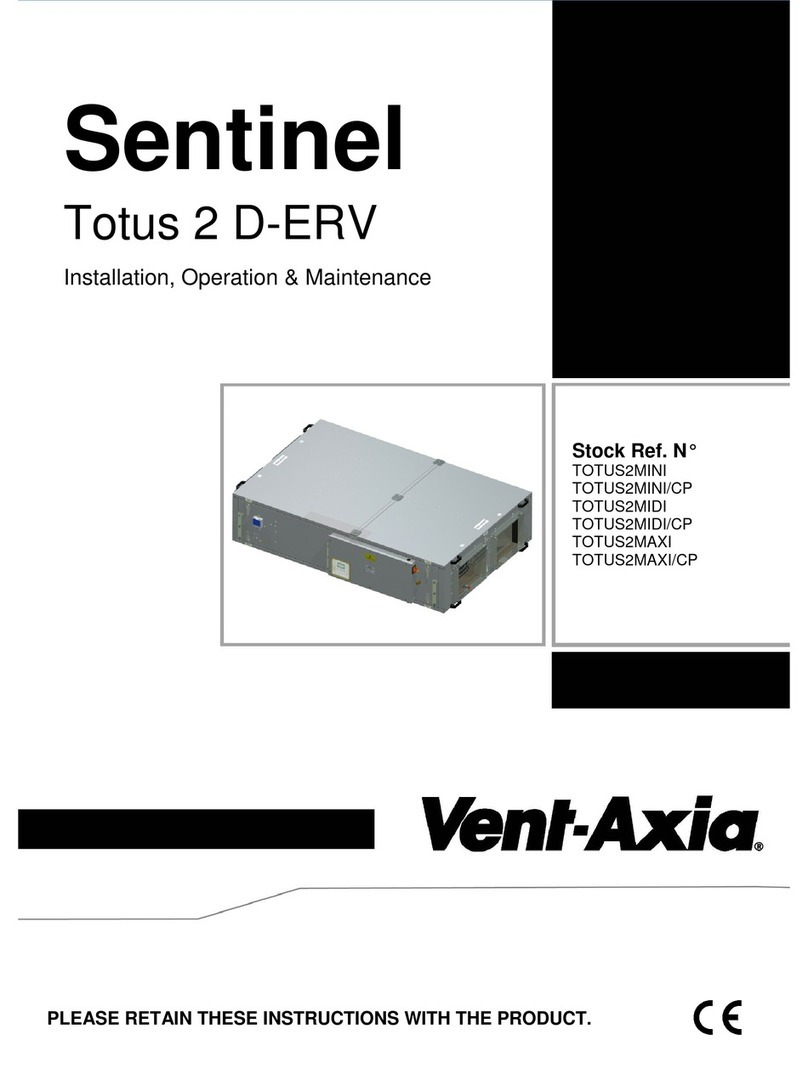 Vent-Axia Sentinel Owner's manual