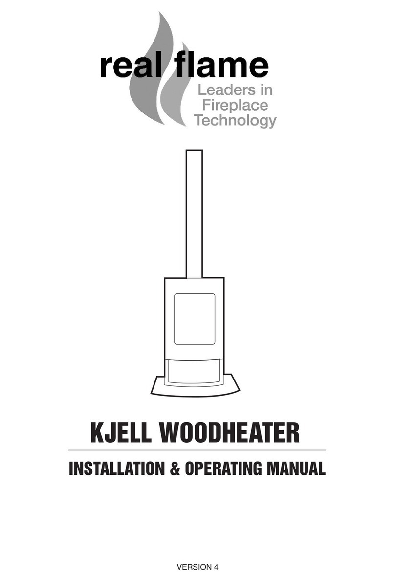 RealFlame KJELL Installation & operating manual