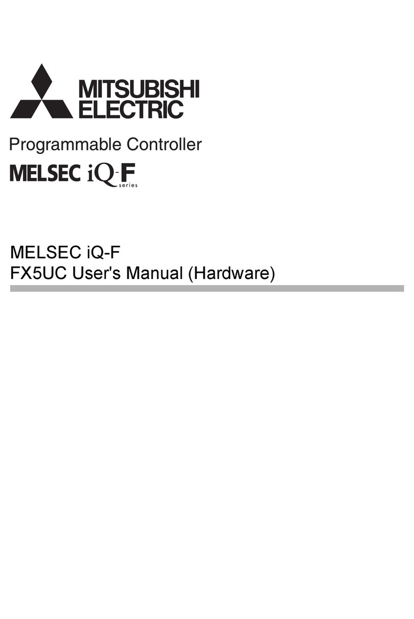 Mitsubishi MELSEC iQ-F series User manual