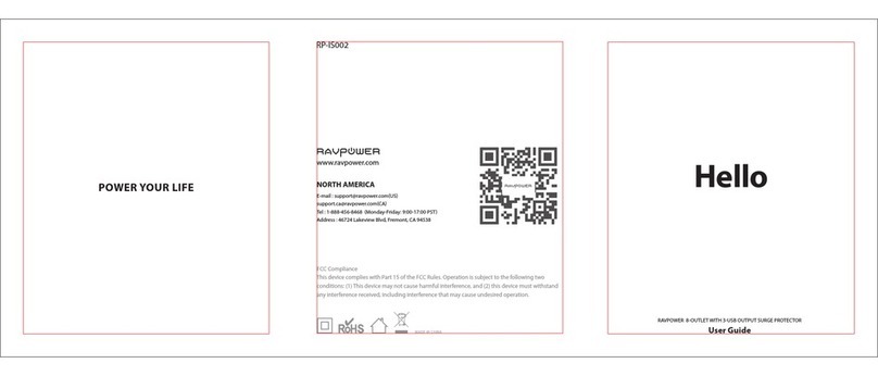 Ravpower RP-IS002 user guide