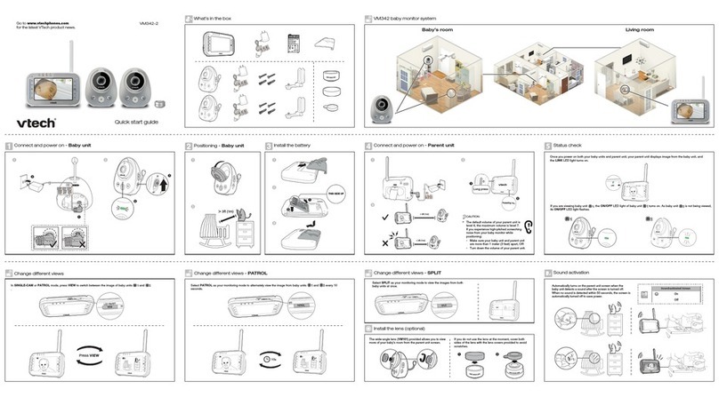 V-tech VM342-2 User manual V-tech VM342-2 User manual