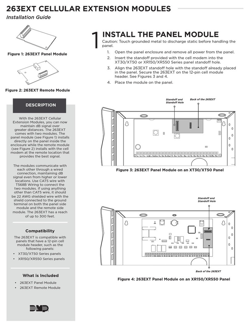 DMP Electronics 263EXT User manual
