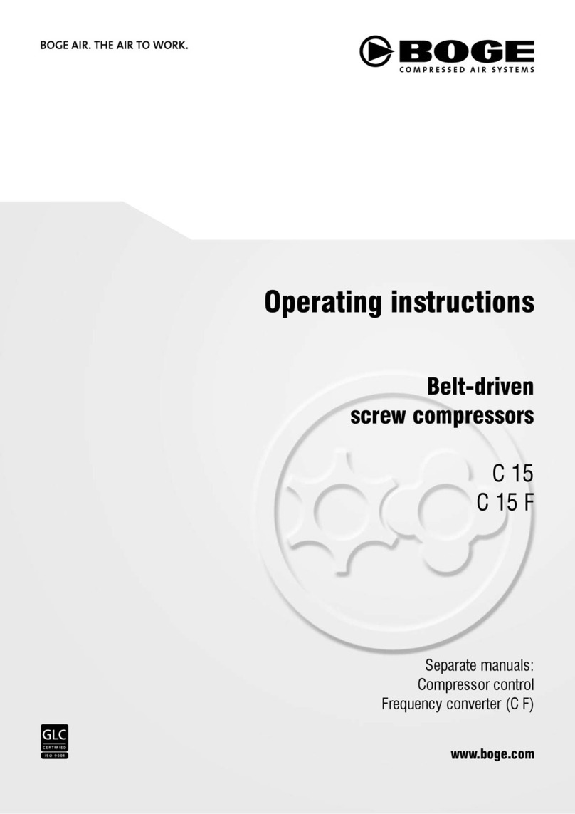 Boge C 15 operating instructions Boge C 15 operating instructions