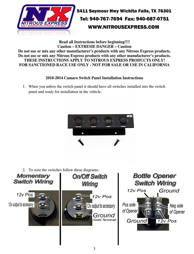 Nitrous Express 15775 installation instructions