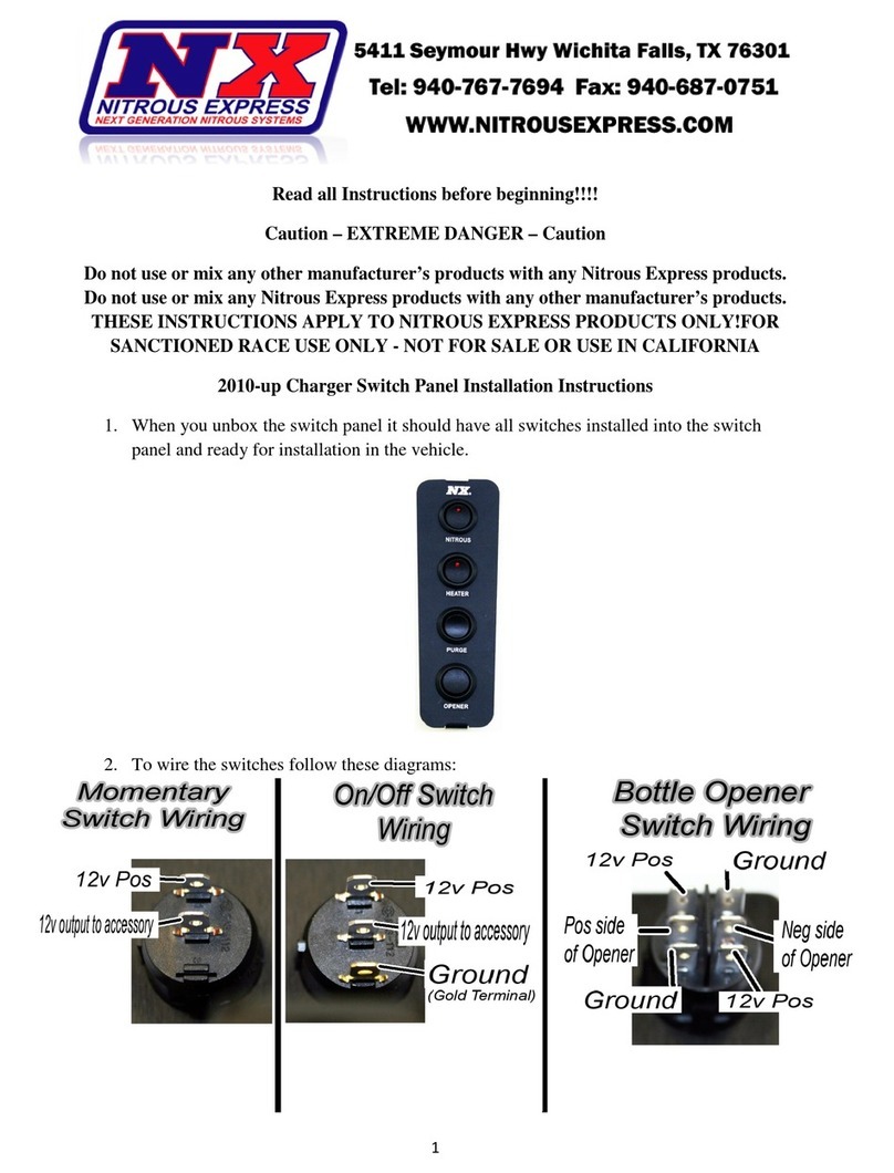 Nitrous Express 15788 User manual