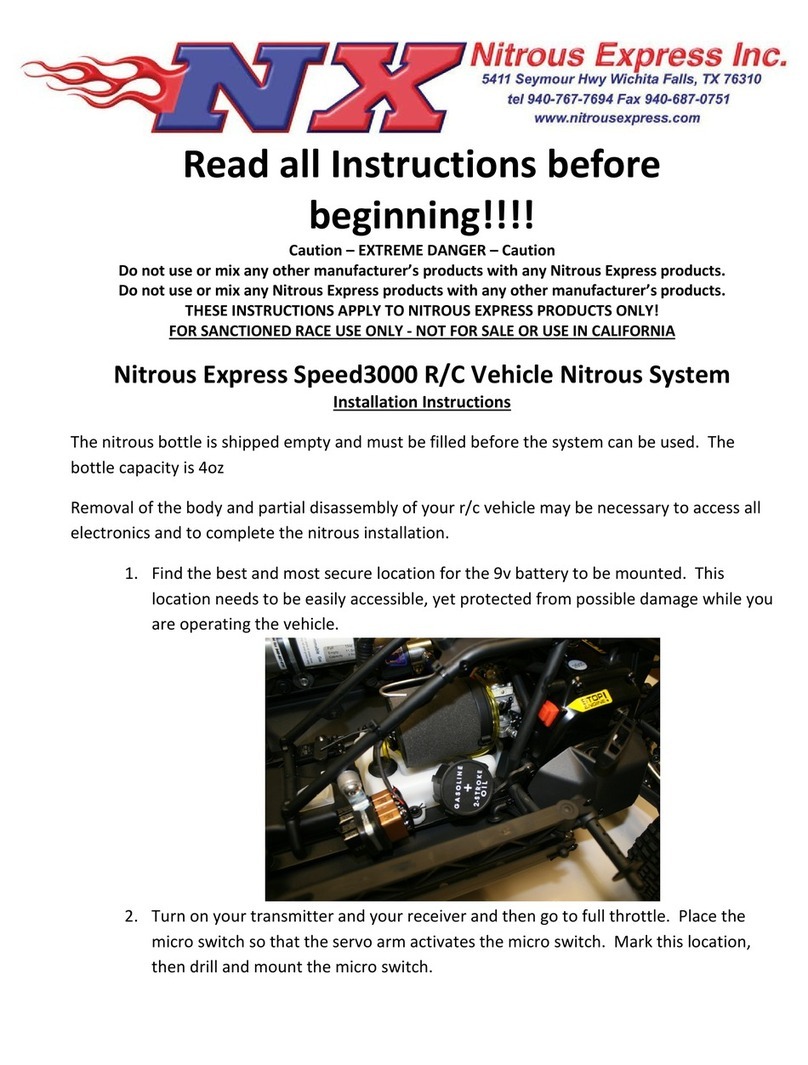 Nitrous Express Speed3000 installation instructions