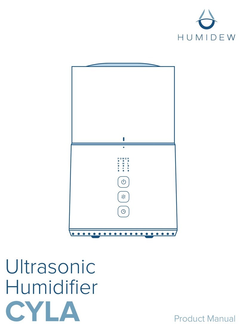 HUMIDEW CYLA User manual