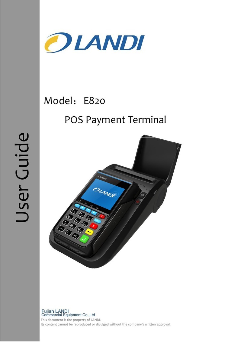 Landi E820 user guide