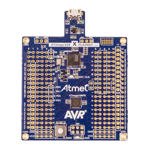 Atmel ATmega168PB Xplained Mini user guide