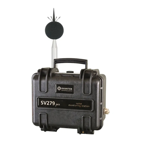 Svantek SV 279 PRO User manual