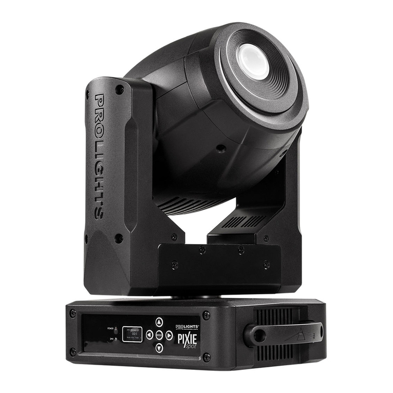 ProLights PIXIESPOT user manual