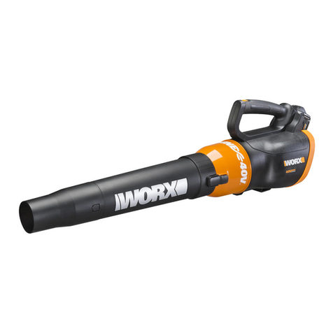 Worx WG580 User manual