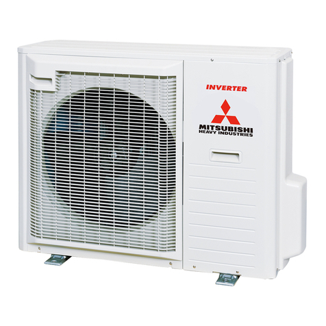 Mitsubishi Heavy Industries DXK09Z6-W User manual Mitsubishi Heavy Industries DXK09Z6-W User manual