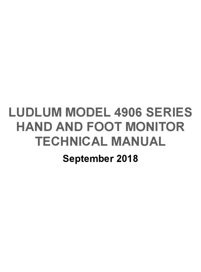 Ludlum Measurements 4906 Technical manual Ludlum Measurements 4906 Technical manual