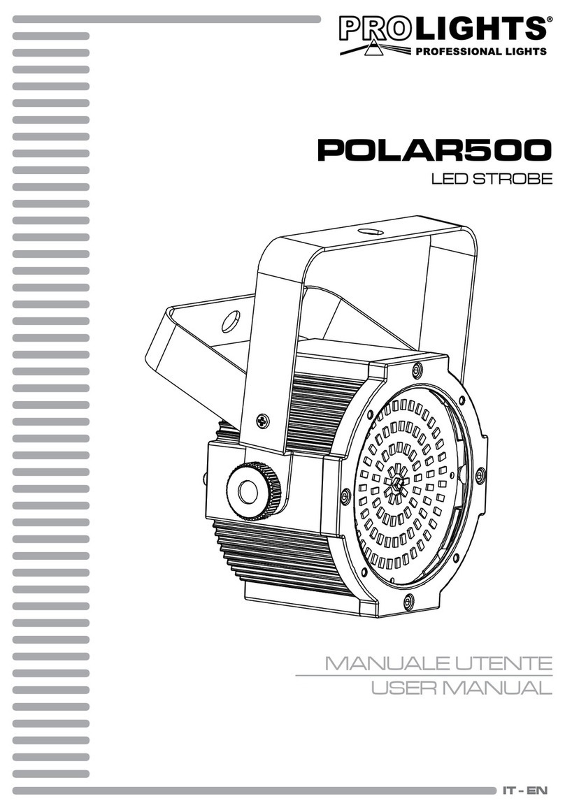 ProLights POLAR500 User manual