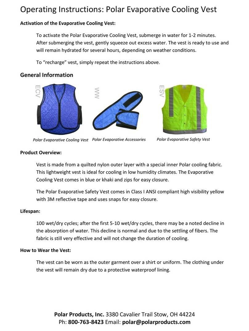 Polar Electro Evaporative operating instructions