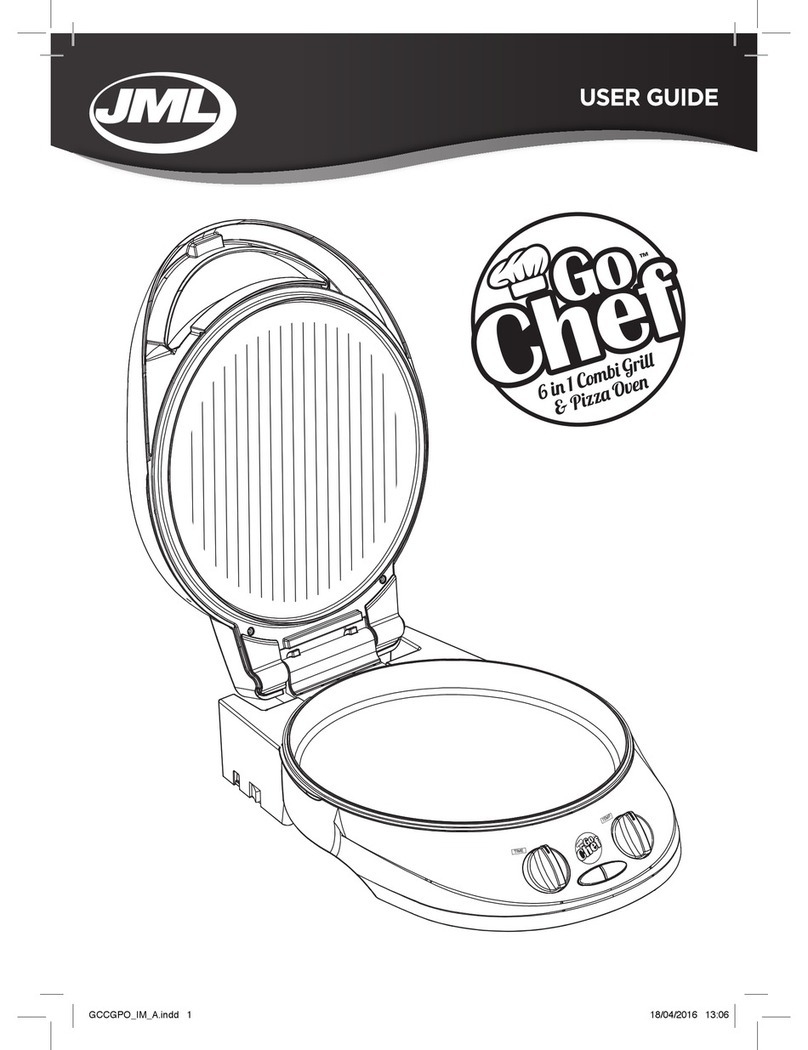 JML GoChef user guide