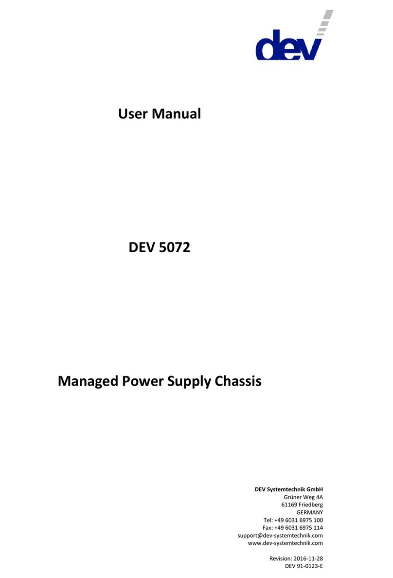 DEV 5072 user manual