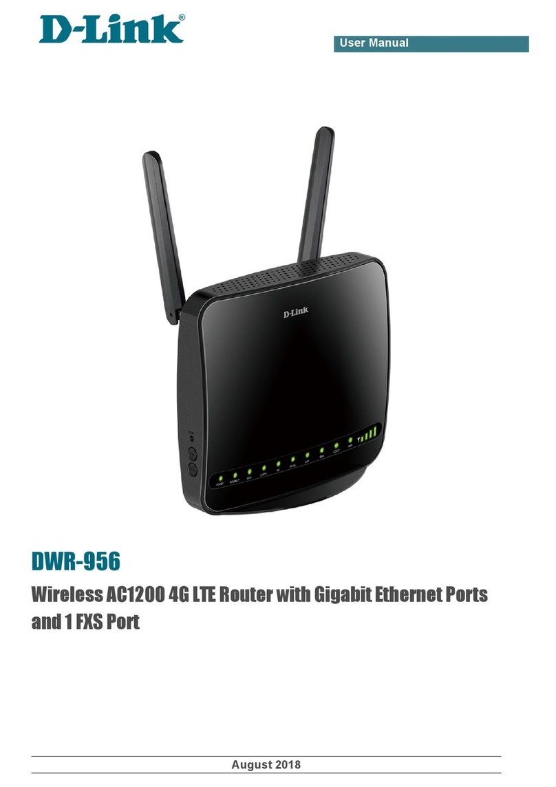 D-Link DWR-956 User manual D-Link DWR-956 User manual