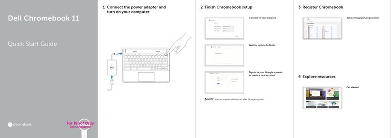 Dell Chromebook 11 User manual
