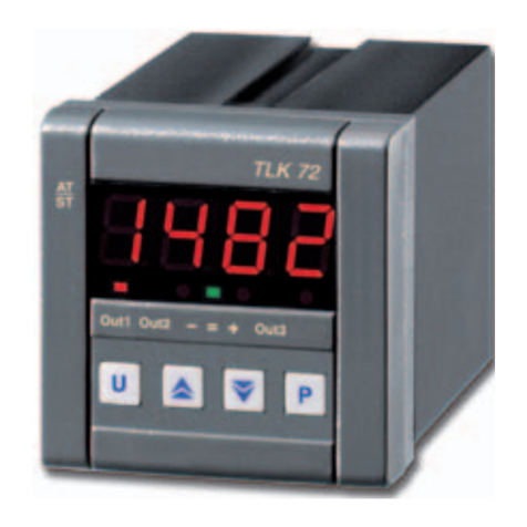 ASCON TECNOLOGIC S.r.l. TLK72 User manual