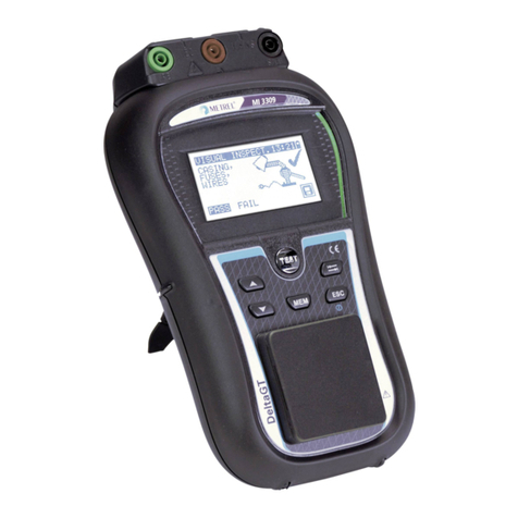METREL DELTAPAT 3309 Quick reference manual