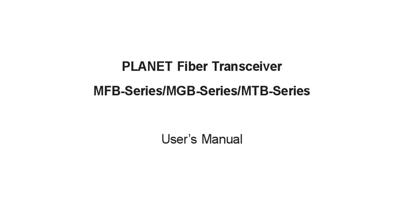 Planet MGB-Series User manual