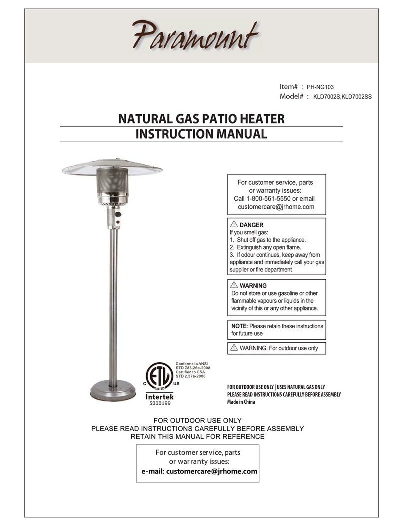 Paramount Fitness KLD7002S instruction manual