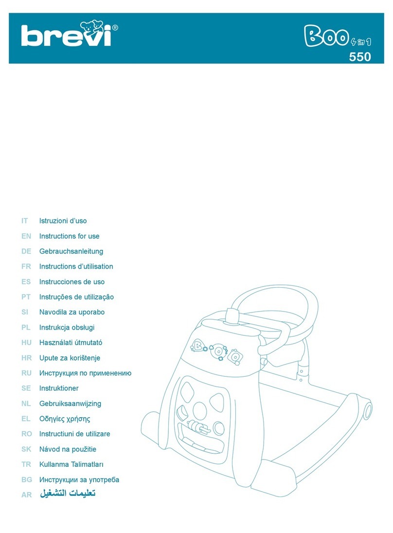 Brevi Boo 4 in 1 550 User manual