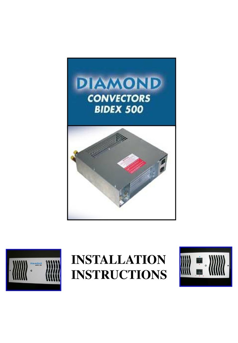 Diamond Bidex 500 installation instructions