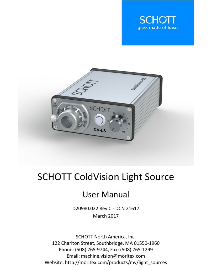 SCHOTT ColdVision user manual