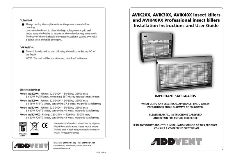 Addvent AVIK20X Mounting instructions