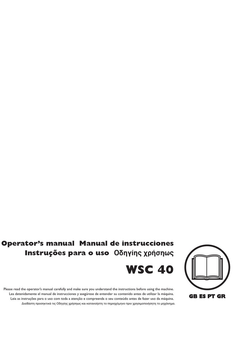 Husqvarna WSC 40 Operator's manual
