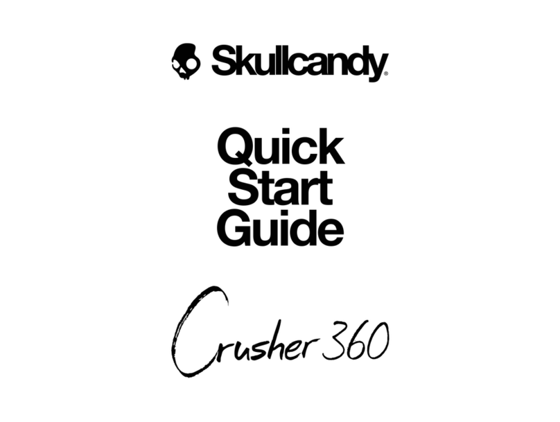 Skullcandy Crusher 360 quick start guide