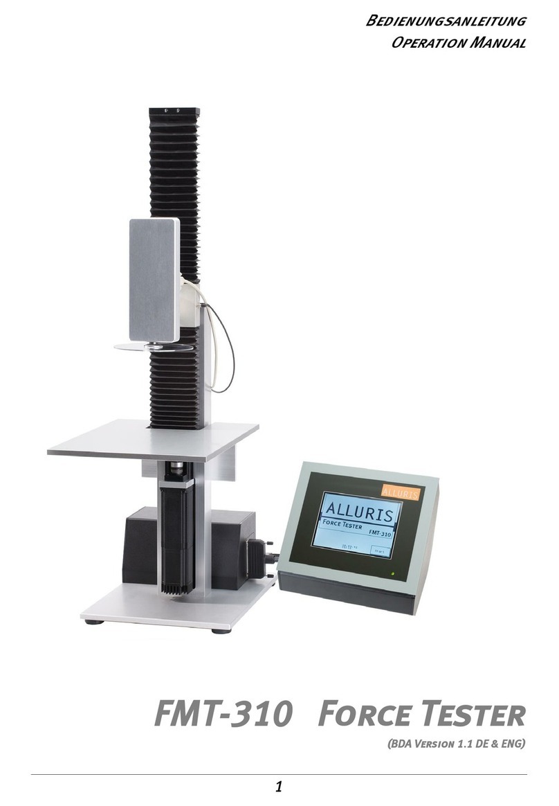 Alluris FMT-310 Operation manual Alluris FMT-310 Operation manual