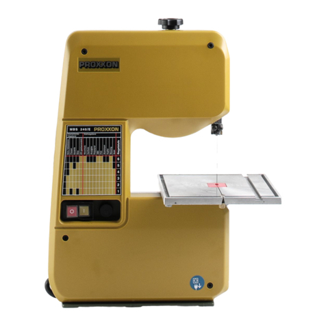 Proxxon MBS 240/E operating instructions