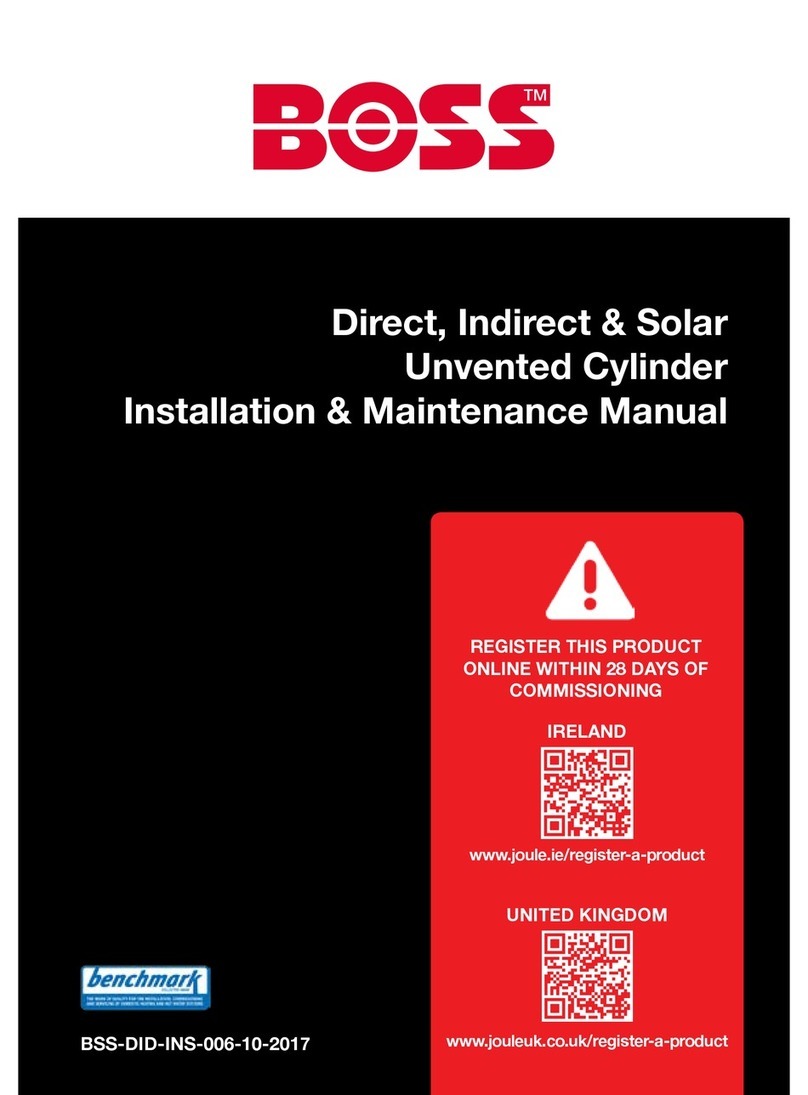 BSS Audio BOSS 100 Installation & maintenance manual