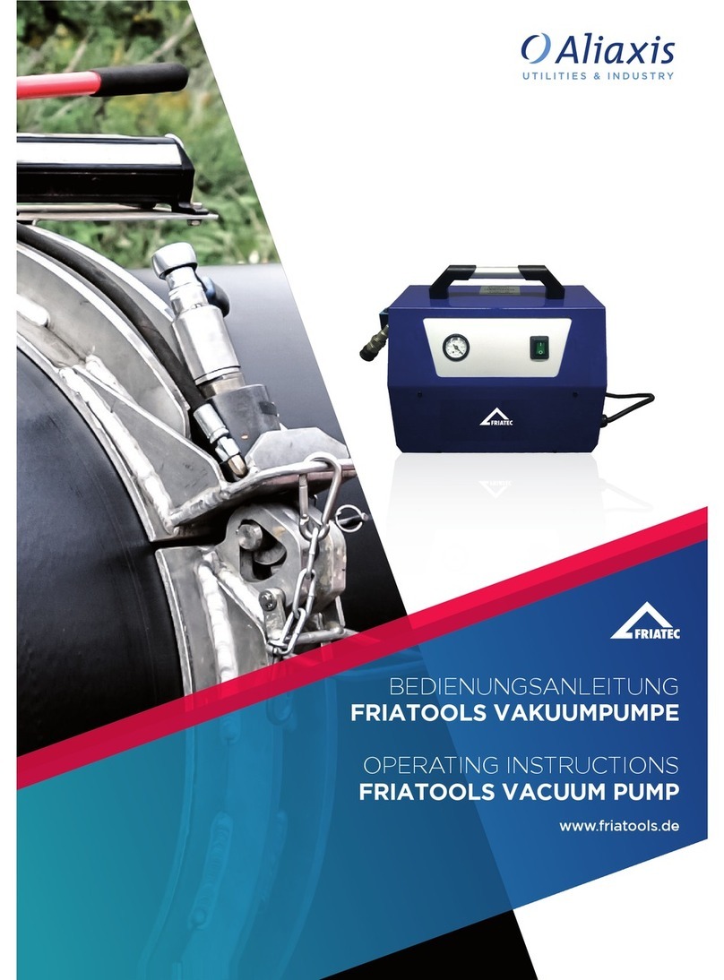 FRIATEC friatools series operating instructions