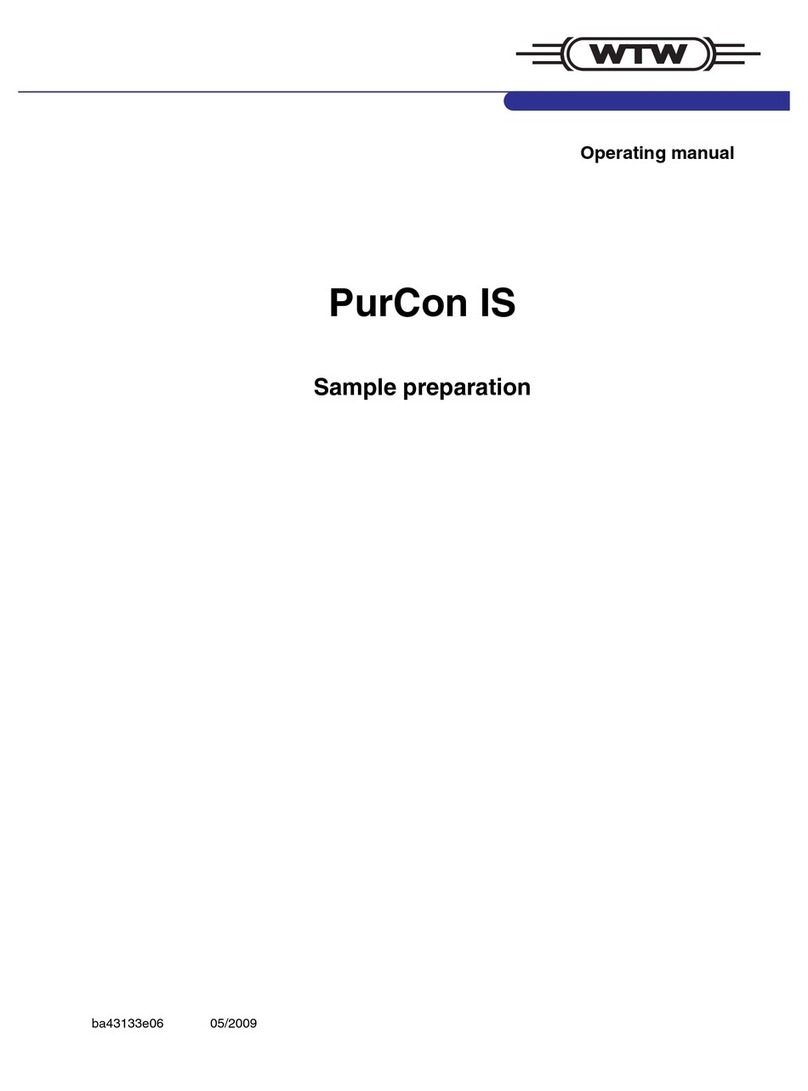wtw PurCon IS sample preparation User manual