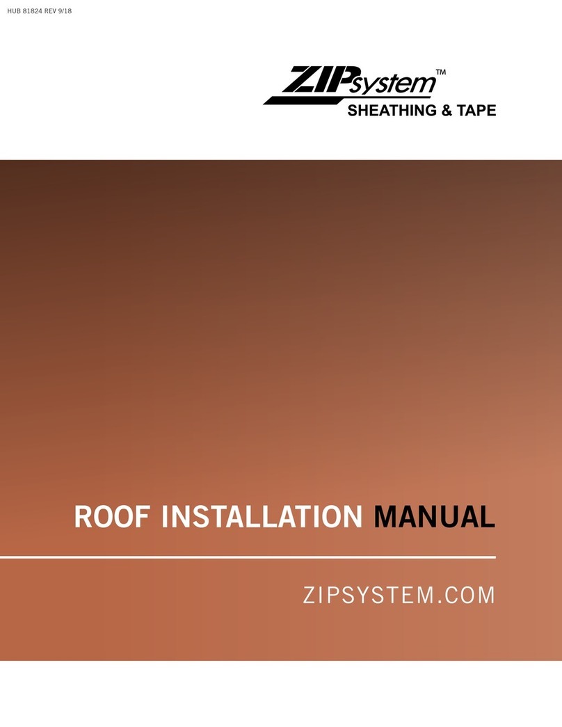 Huber Engineered Woods Zip System Sheathing and Tape installation manual
