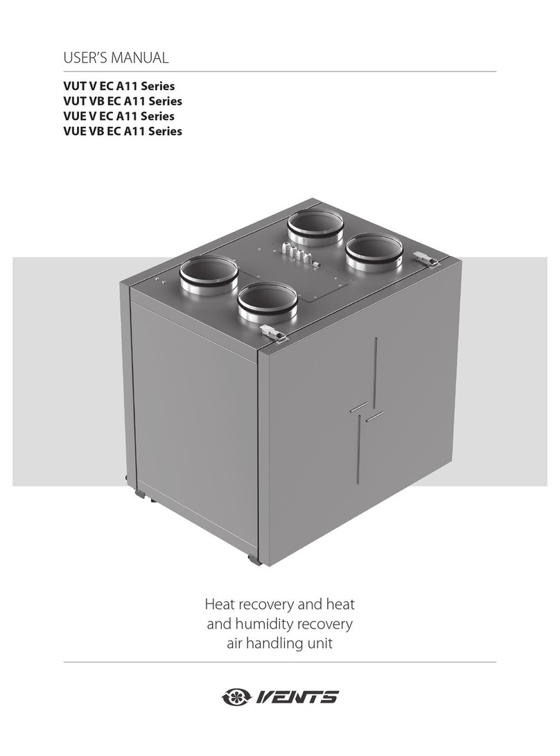 Vents VUT V EC A11 Series user manual