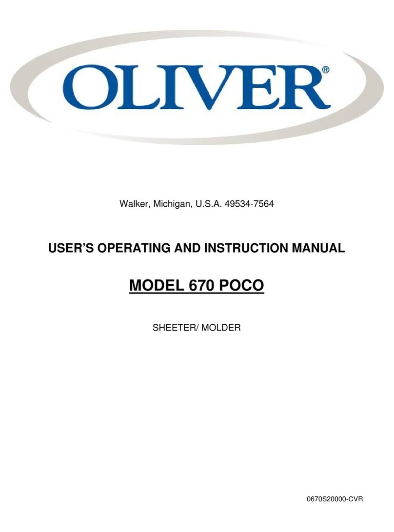 Oliver 670 POCO User's operating and instruction manual Oliver 670 POCO User's operating and instruction manual