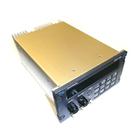 Technisonic Industries Limited TDFM-136B Quick reference guide
